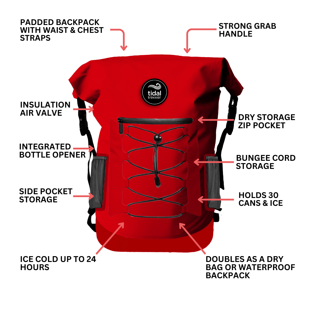 Tidal Trekker 35L Insulated Cooler Backpack