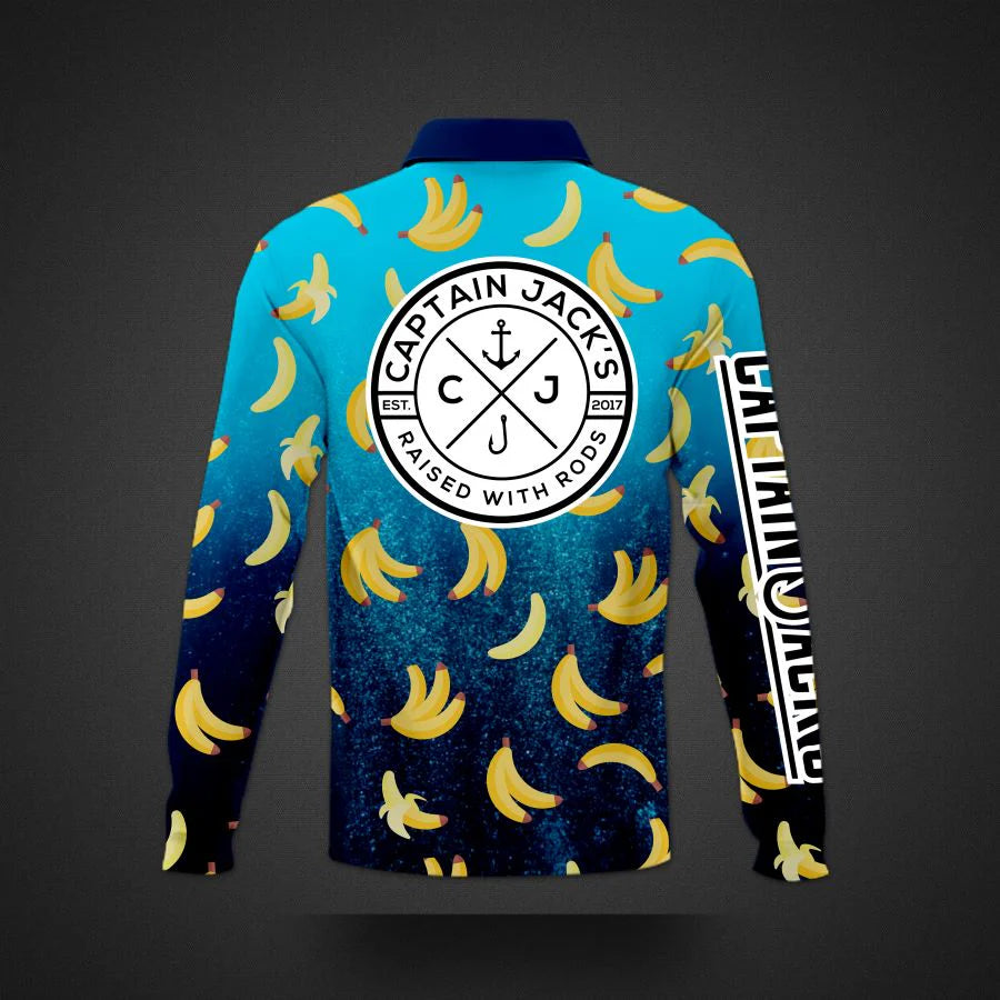 Captain Jacks "No Bananas On Board" Unisex Fishing Shirt