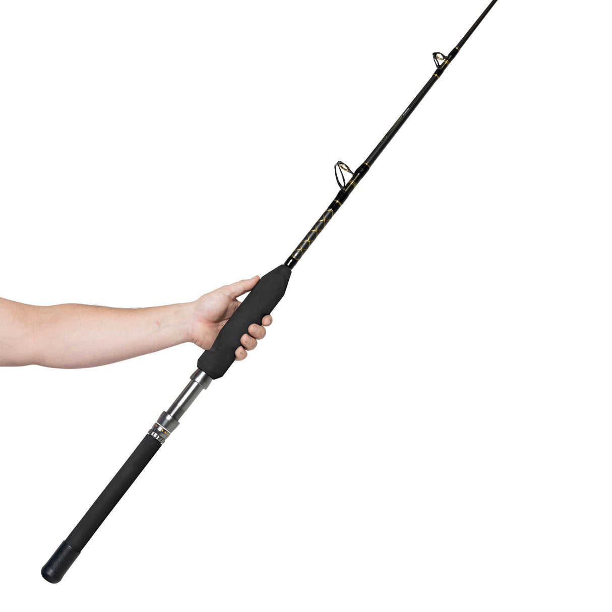 GENESIS IGFA 8kg Class I Spiral Wrap - Carbon Kevlar Offshore Rod