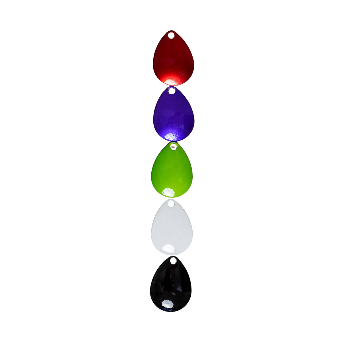 GIZMO 10-Piece Coloured Spinnerbait Blade Kit
