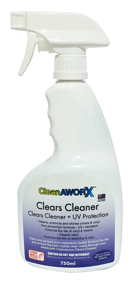 CleanAWORX Clears Cleaner UV Protection Spray 750ml