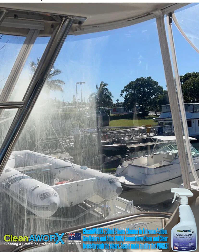 CleanAWORX Clears Cleaner UV Protection Spray 750ml