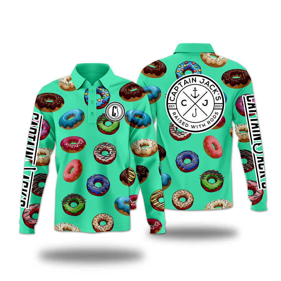 Captain Jacks "Captain Doughnut" Unisex Fishing Shirt