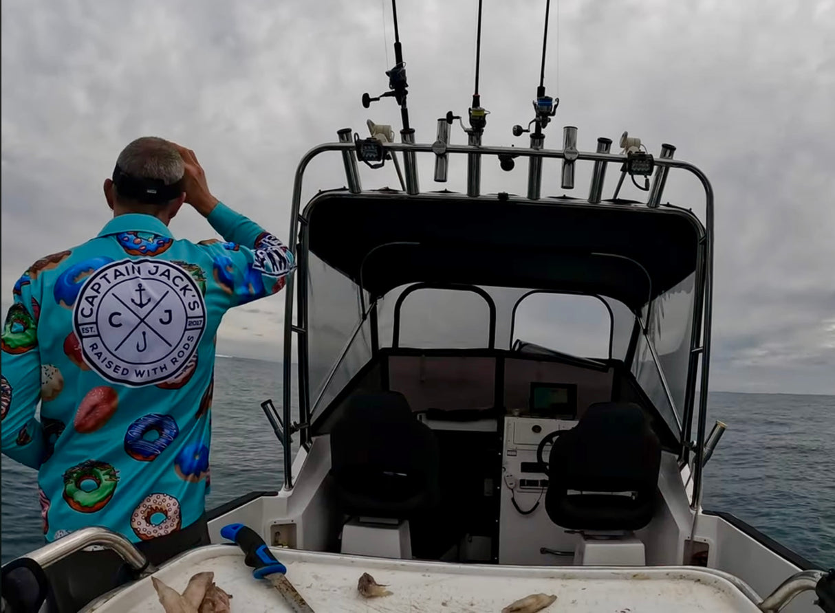 Captain Jacks "Captain Doughnut" Unisex Fishing Shirt