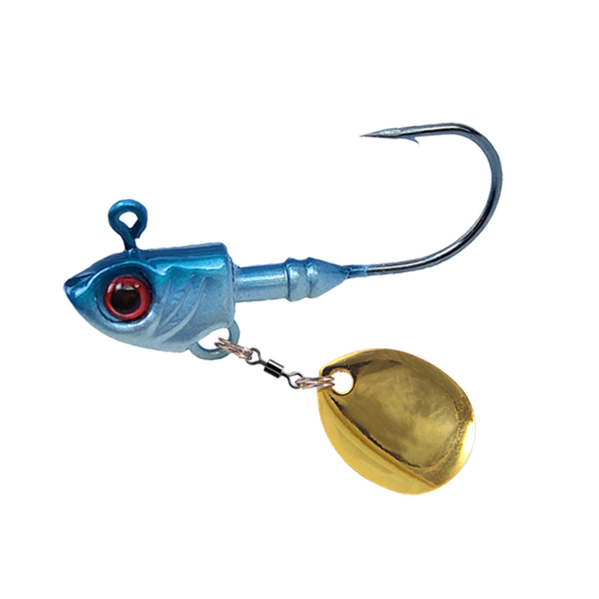 Fish Head Spinner Spoon 3 Pack 38mm 3.5g