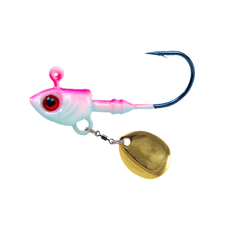 Fish Head Spinner Spoon 3 Pack 40mm 5g