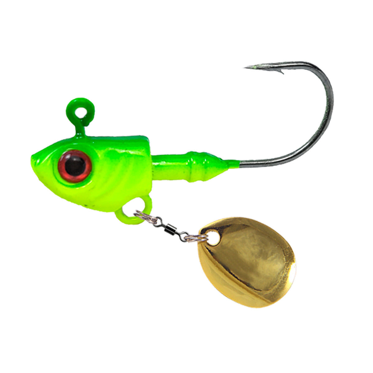 Fish Head Spinner Spoon 3 Pack 40mm 5g