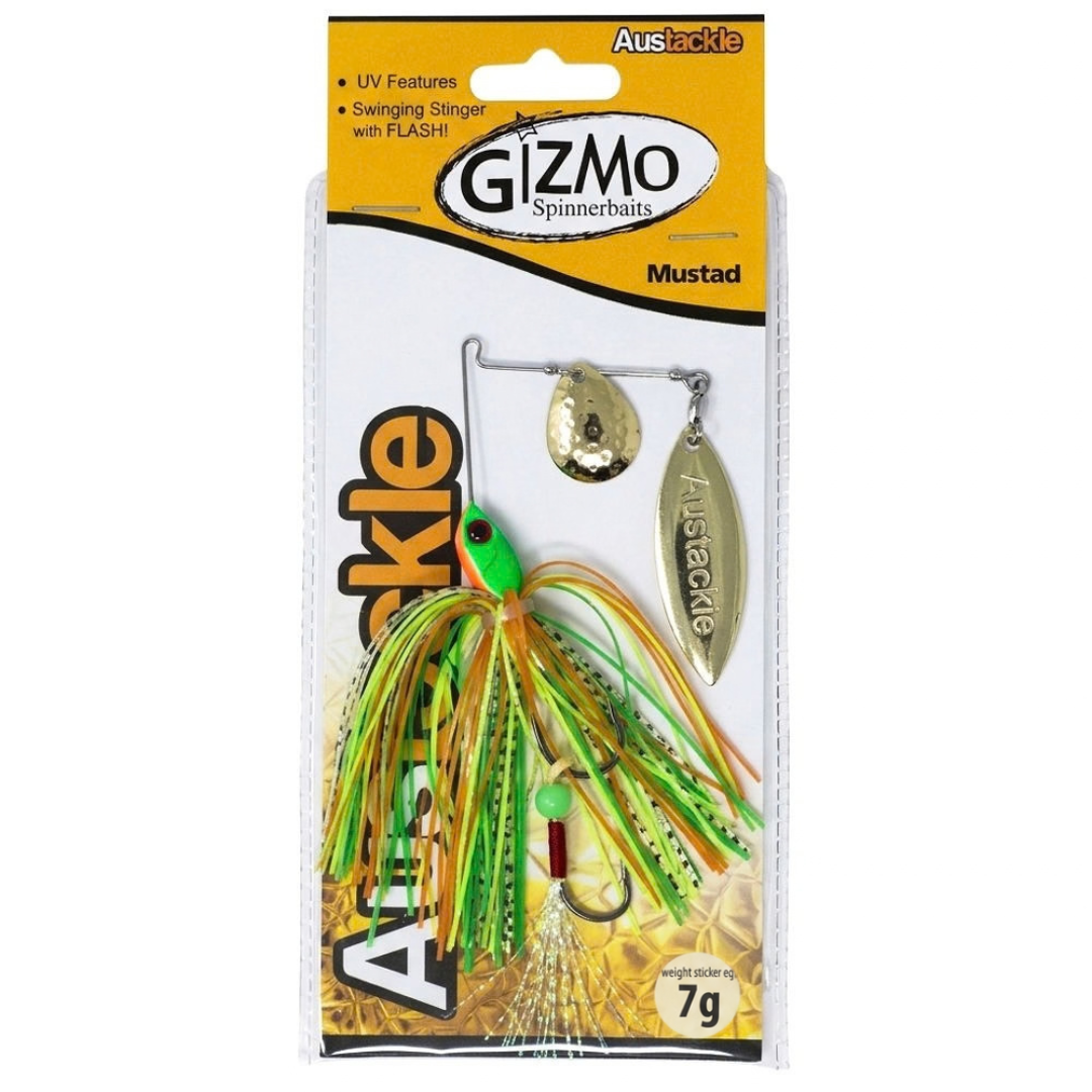 Austackle GIZMO Spinnerbait Pack – 7g (8-Piece Pack)