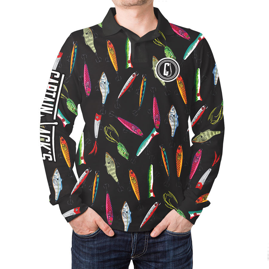 Captain Jacks Fishing Lure "Fun Lure Allsort Lolly" Unisex Fishing Shirt