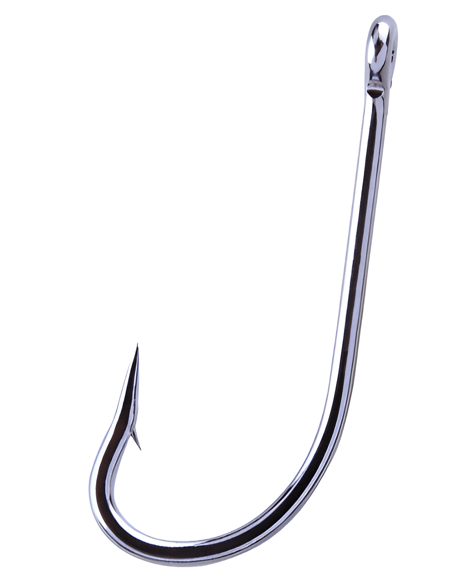 O'shaughnessy Hook Ni-Tin - Fishing Hook Multiple Sizes 10 pack
