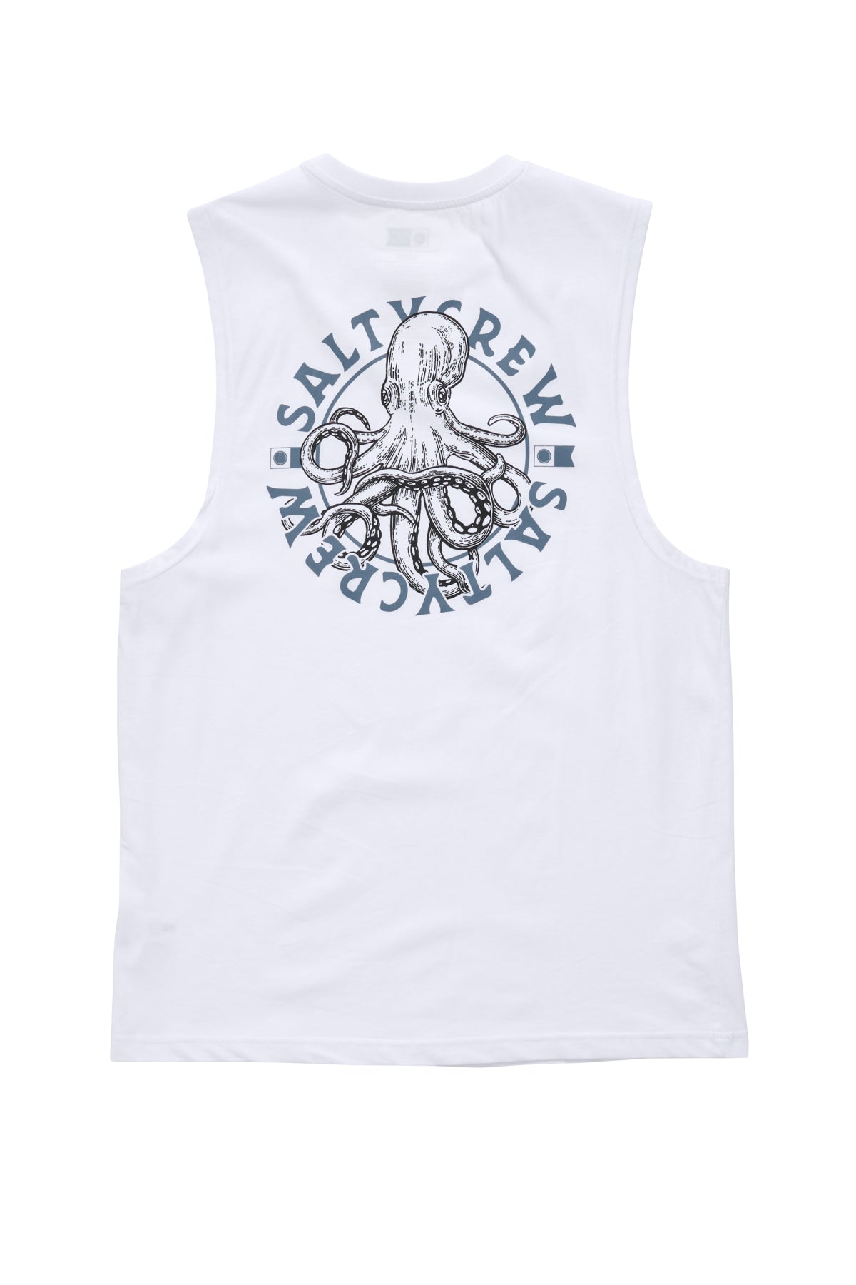 Salty Crew - TENTACLES MUSCLE TANK - White