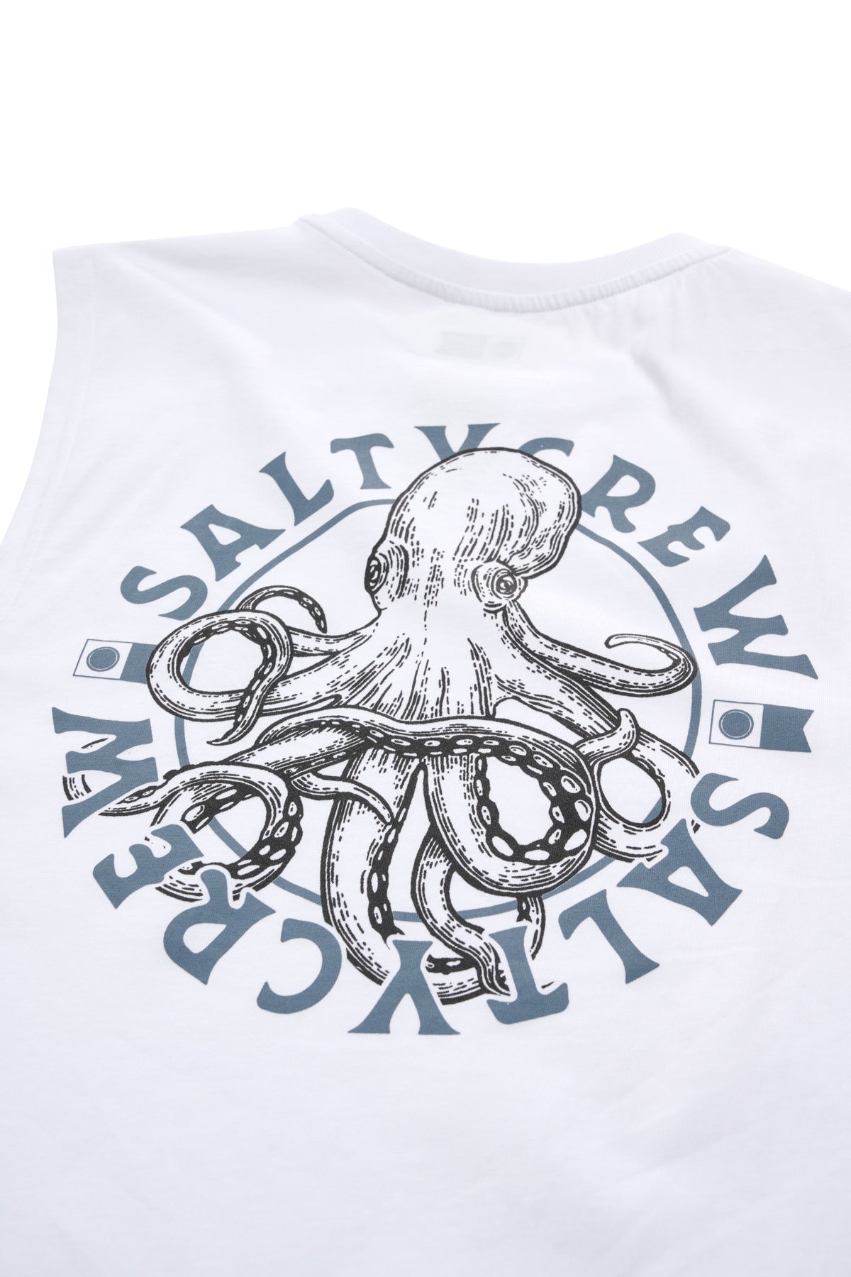 Salty Crew - TENTACLES MUSCLE TANK - White