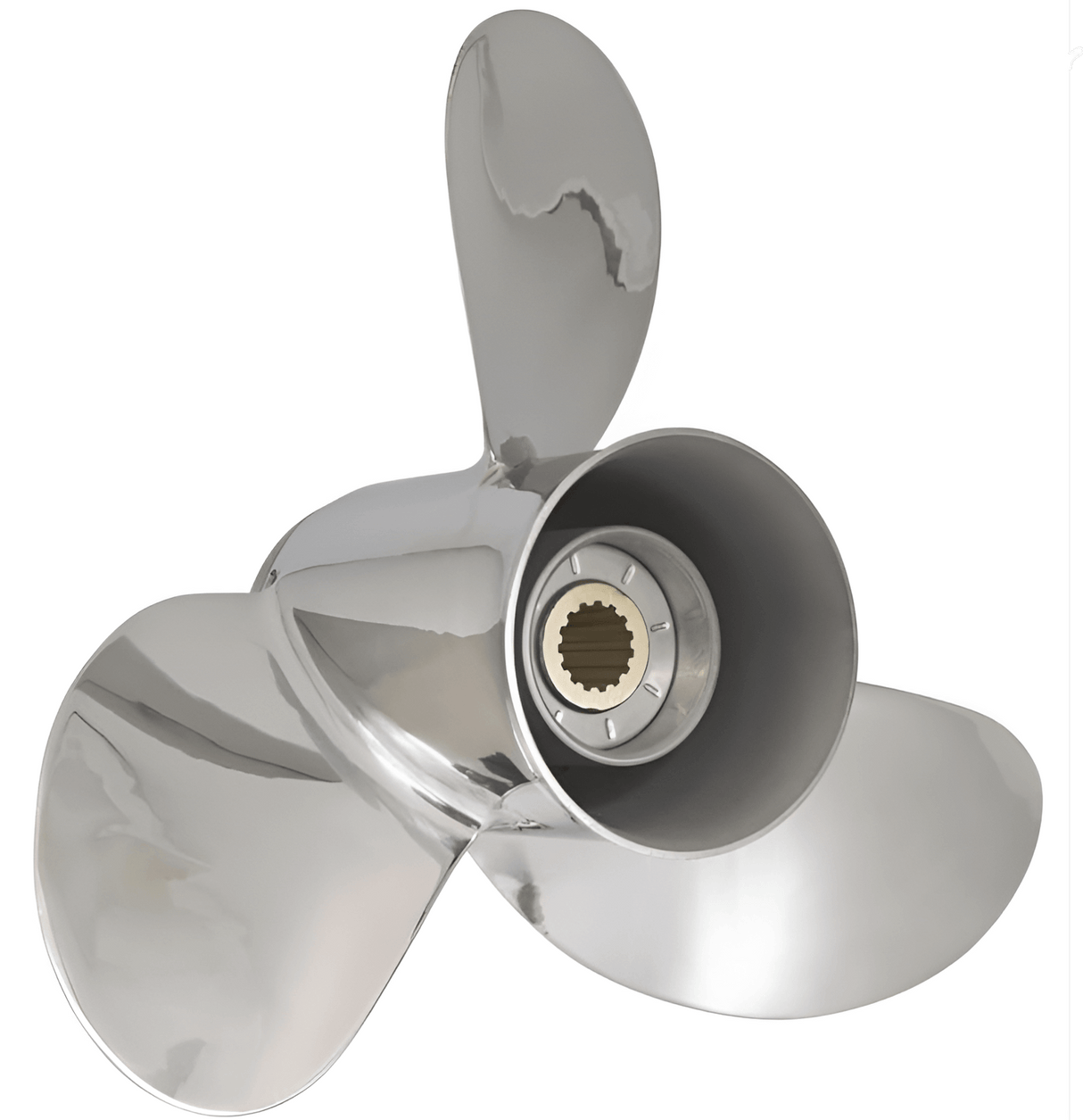 GENESIS Stainless Steel Propeller - Yamaha/Honda 25/60hp Outboard Motor P11
