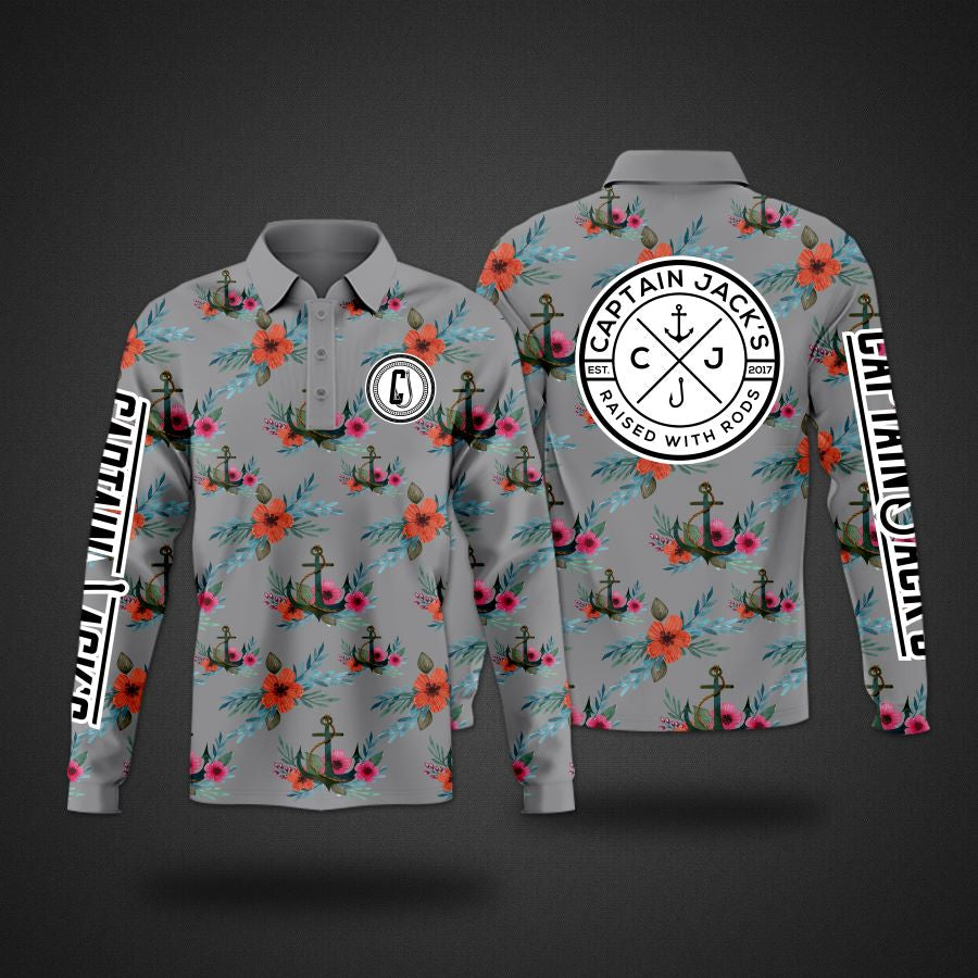 Captain Jacks "Tropicana" Unisex Fishing Shirt