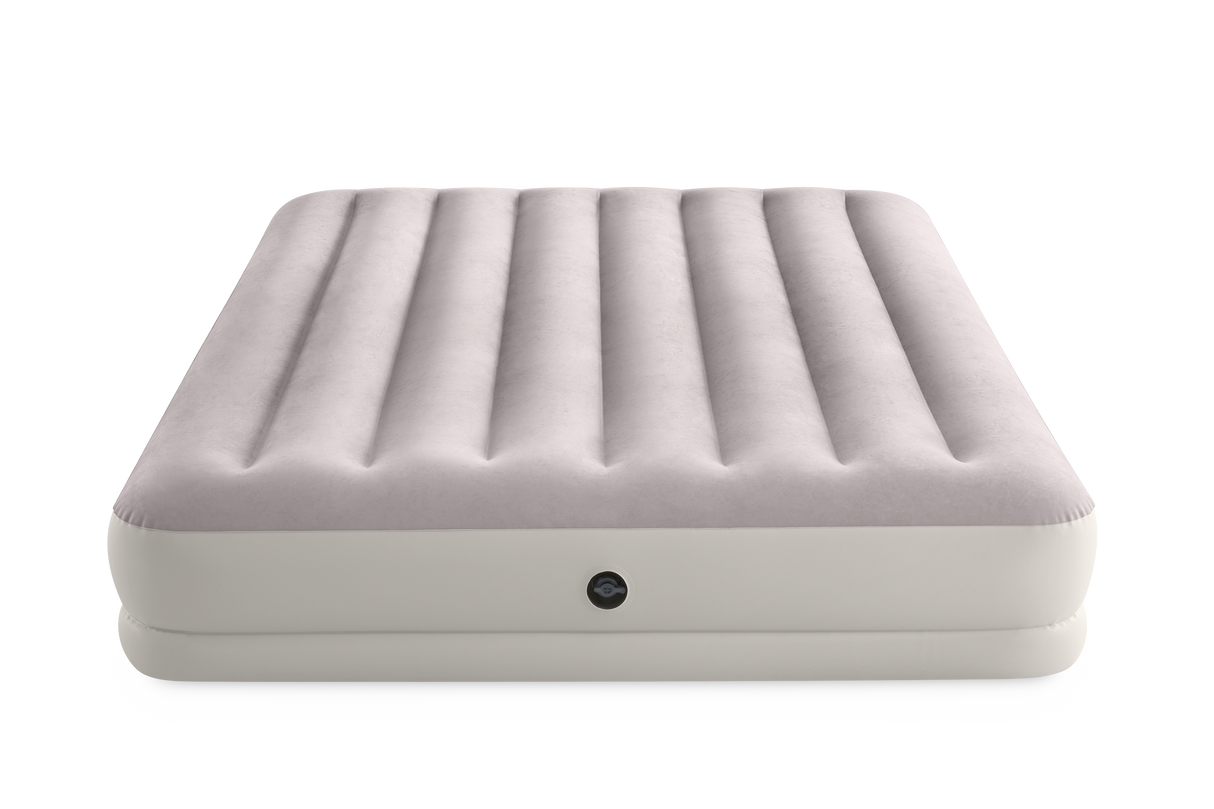 Intex Queen Dura-Beam Prestige Mid-Rise Airbed w/ USB150 Pump- 64179