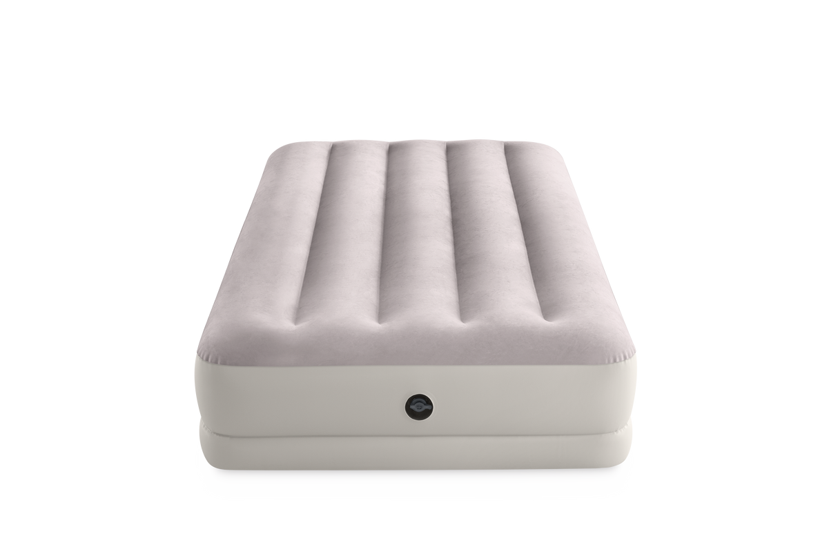 Intex Single (Twin) Dura-Beam Prestige Mid-Rise Airbed w/ USB150 Pump - 64177