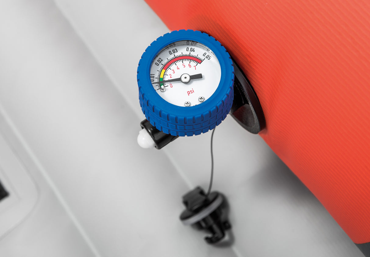 Intex Excursion Pro K2 Inflatable Kayak: 3.83m × 0.91m × 0.45m, 2-Person High-Performance Kayak with Adjustable Seats, Aluminium Oars & High-Output Pump, Lakes, Rivers & Coastal Waters