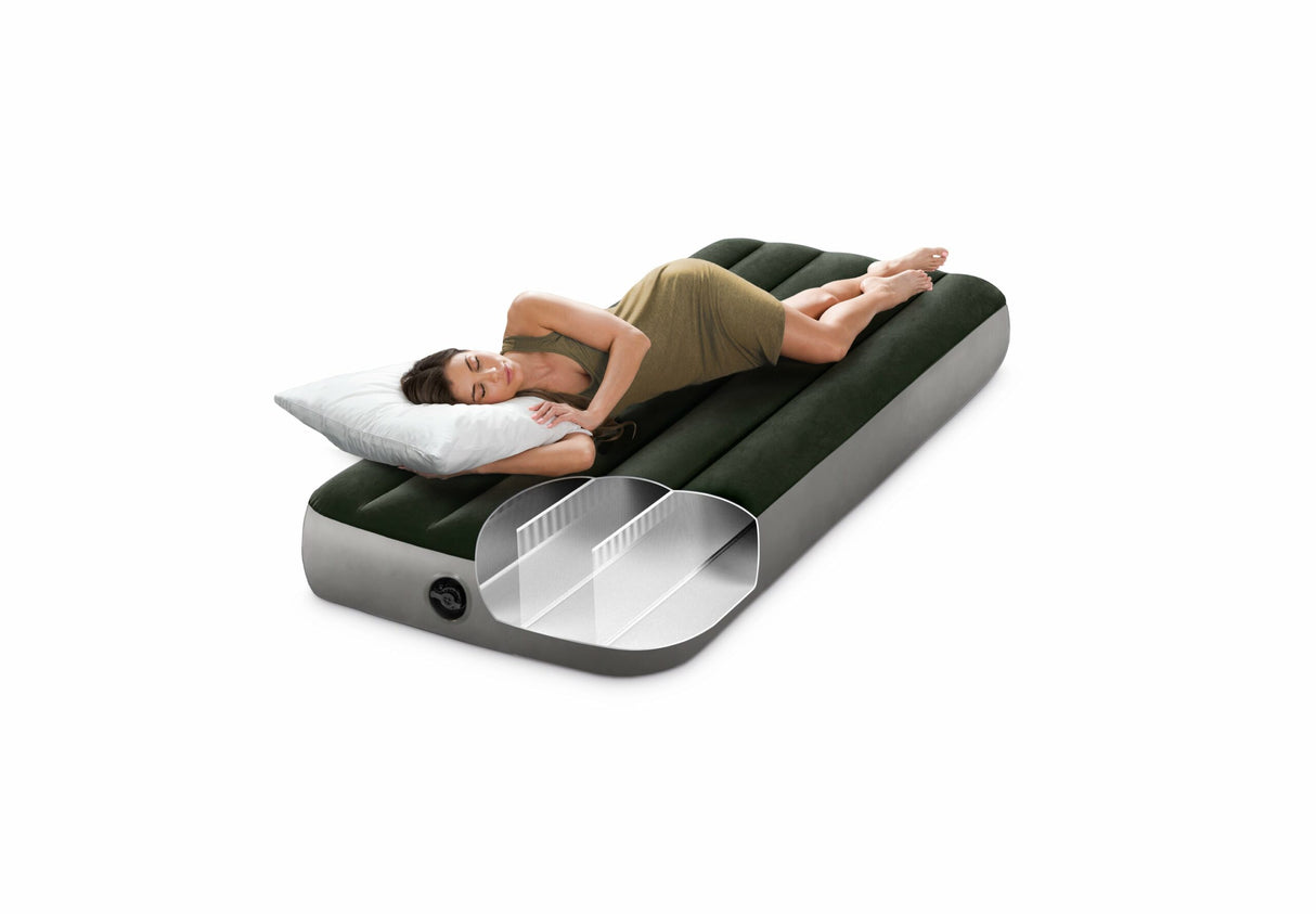 Intex JR. Twin Classic Airbed With Built in Pump