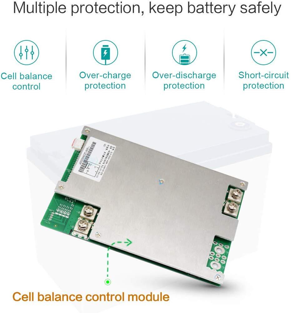 Samland 12V 100AH Deep Circle Lifepo4 Lithium Battery Rechargeable