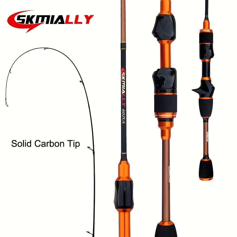 Ultra-light carbon 1.8m ultra-soft solid fishing rod
