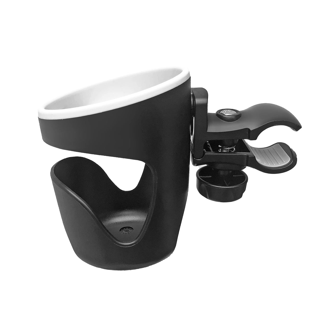 360° Adjustable Clamp-On Boat Drink Holder — Universal Railing Cup Holder (No-Drill, ABS)