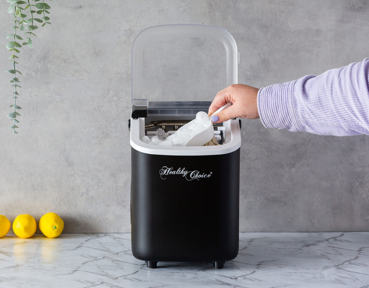 Ice Maker - Ready in 8 minutes, Up to 12kgs every 24 Hours