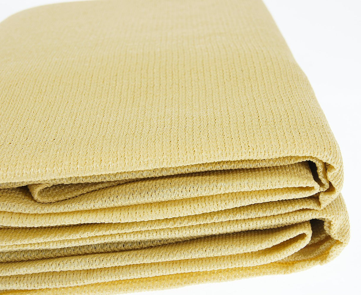 Wallaroo Triangular Shade sail: 8m x 8m x 8m - Sand