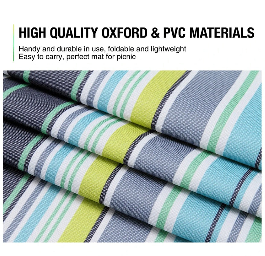 Large Waterproof Thickened Moisture-Proof Outdoor Camping Picnic Mat (Red)