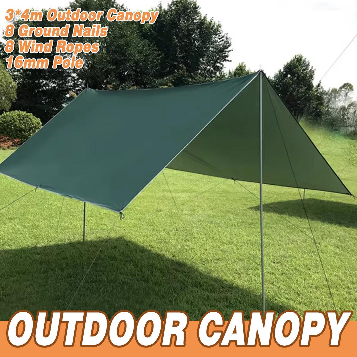 Portable Outdoor Camping Canopy Tent Sun Shelter Shade for Picnic Beach Events