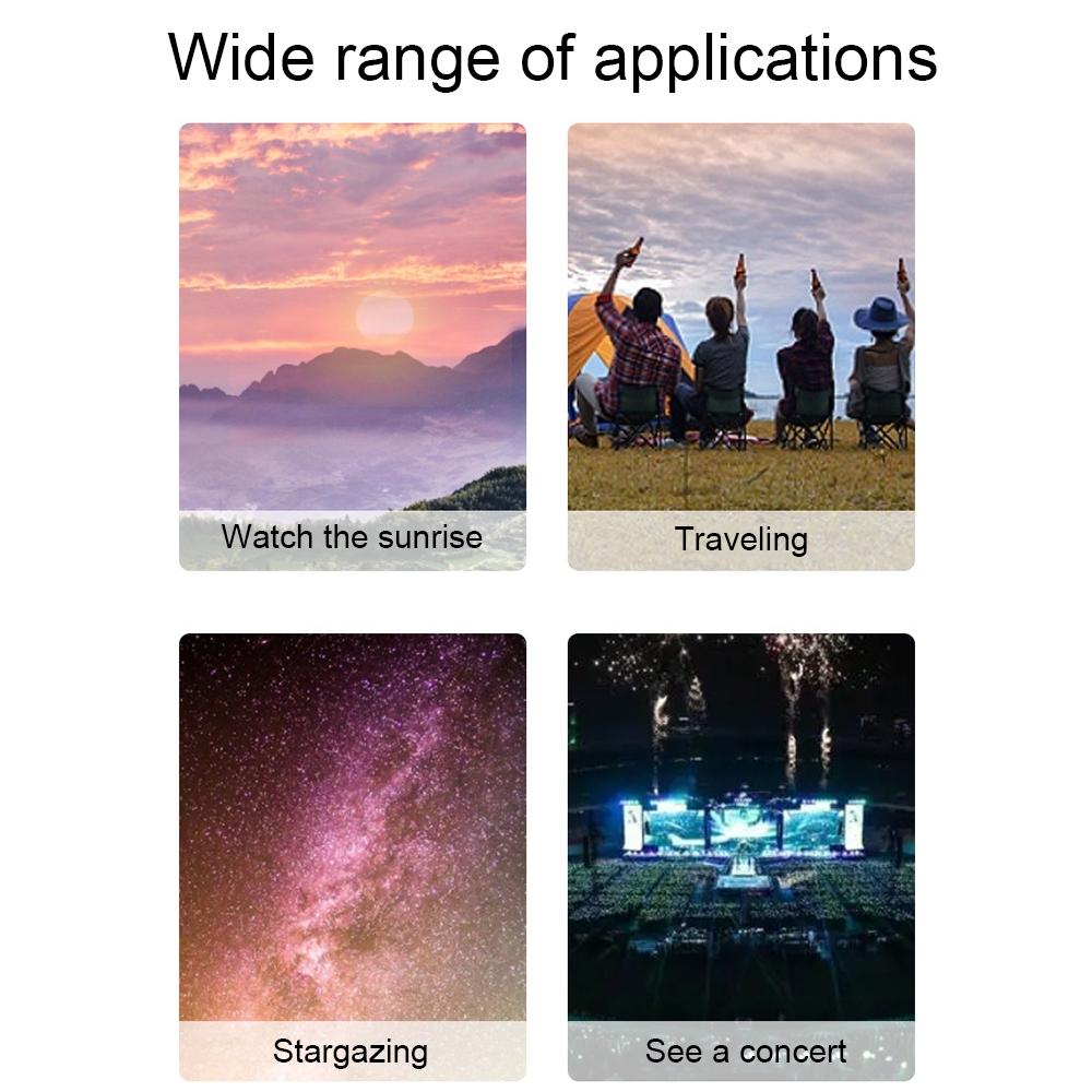 High-Definition Monocular Binoculars Telescope - 40X60 Fmc Multi-Layer Coated - With Holder And Tripod