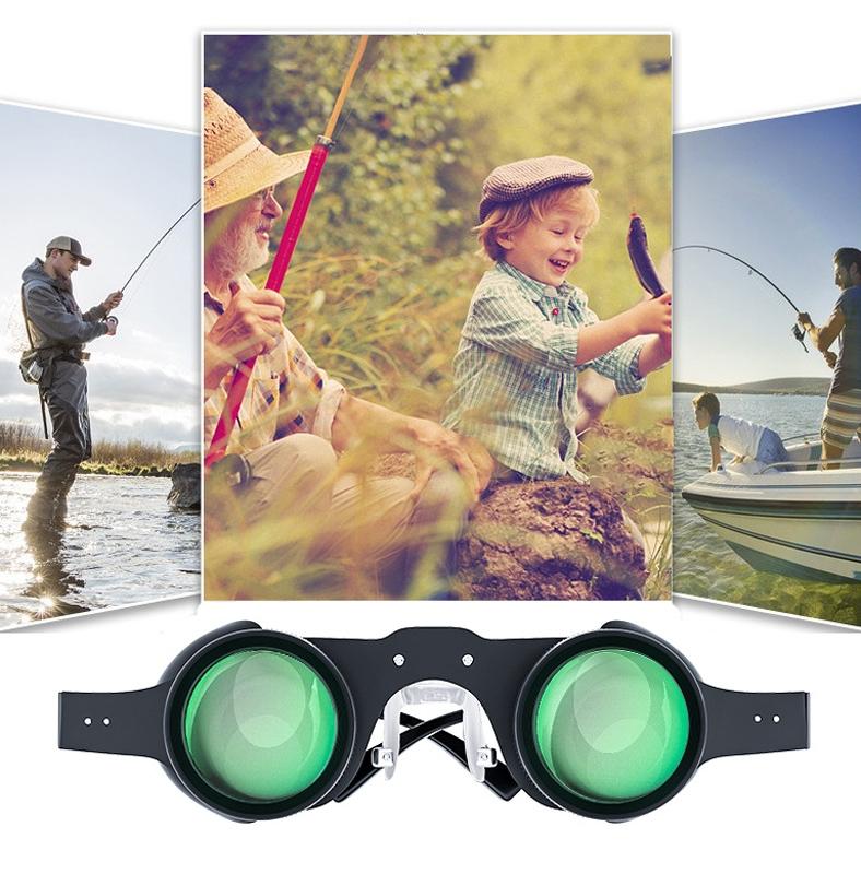 10x Hd Adjustable Focus Fishing Binoculars with Polarised Lens