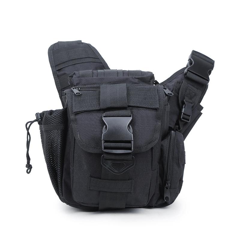 Waterproof One Shoulder Camera Bag - Black