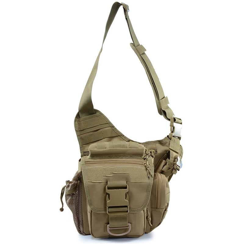 Waterproof One Shoulder Camera Bag - Black