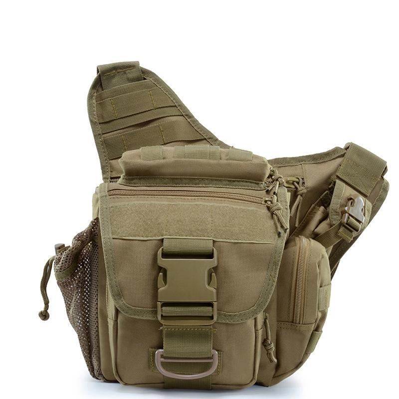 Waterproof One Shoulder Camera Bag - Black