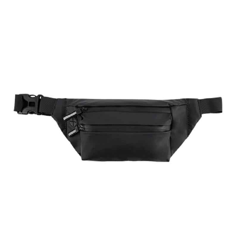 Multi Function Outdoor Sport Waist Bag Crossbody For Mobile Phones - Black
