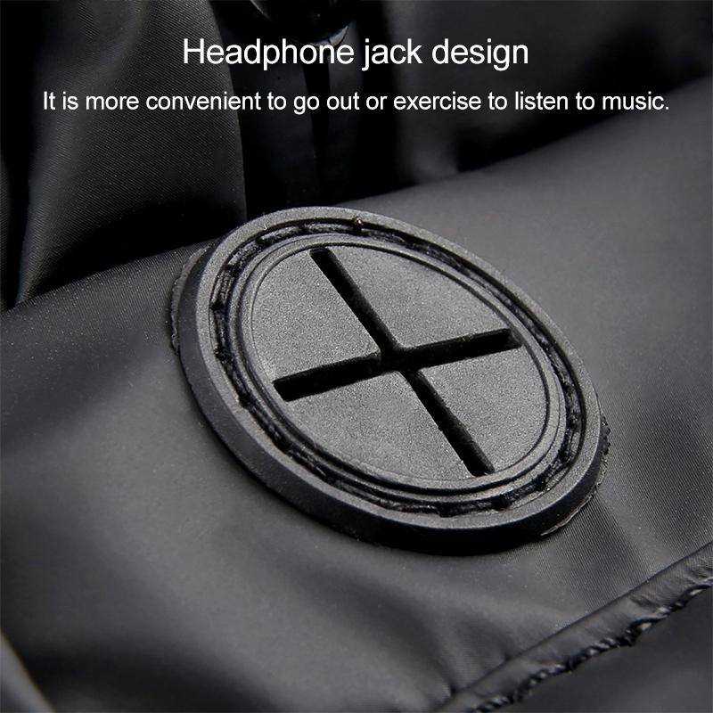Multi Function Outdoor Sport Waist Bag Crossbody For Mobile Phones - Black