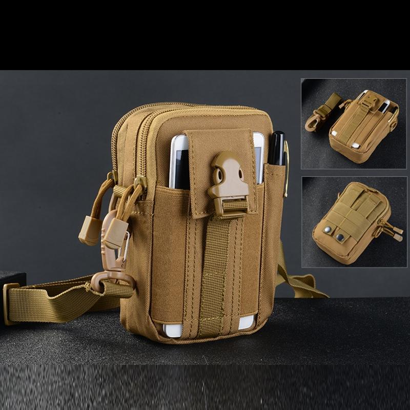 Versatile Outdoor Bag With Shoulder Strap - Black