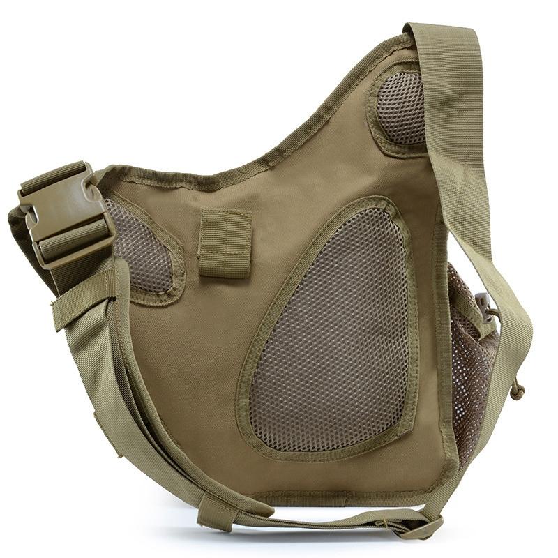 Waterproof One Shoulder Camera Bag - Brown