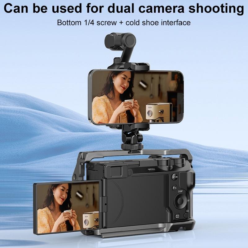 Protective Frame For Dji Osmo Pocket 3 Phone Clamp & Tripod Compatible