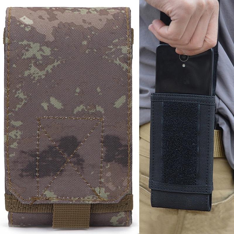 Water Resistant Outdoor Cell Phone Case 17Cm X 8.3Cm X 3.5Cm Stylish & Durable - Coyote Tan