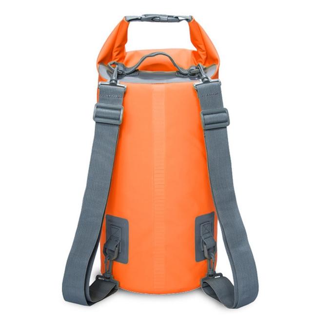 Waterproof Dual Shoulder Dry Bag 50L Capacity - Blue