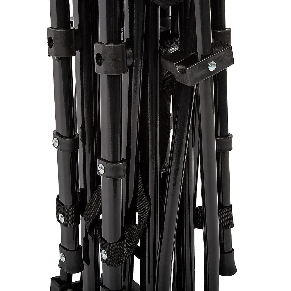 Camping Bed Elevated Cot with Mattress – Foldable Outdoor Sleeping Bed for Adults