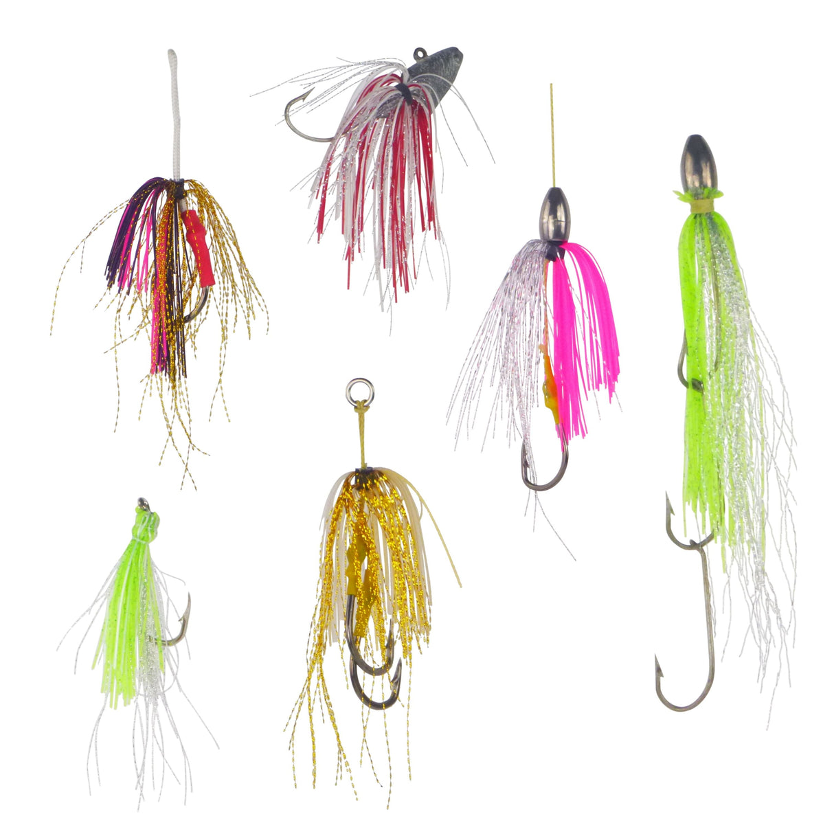 Dekoi Krystal Flash Lure Skirts, Purple Krystal