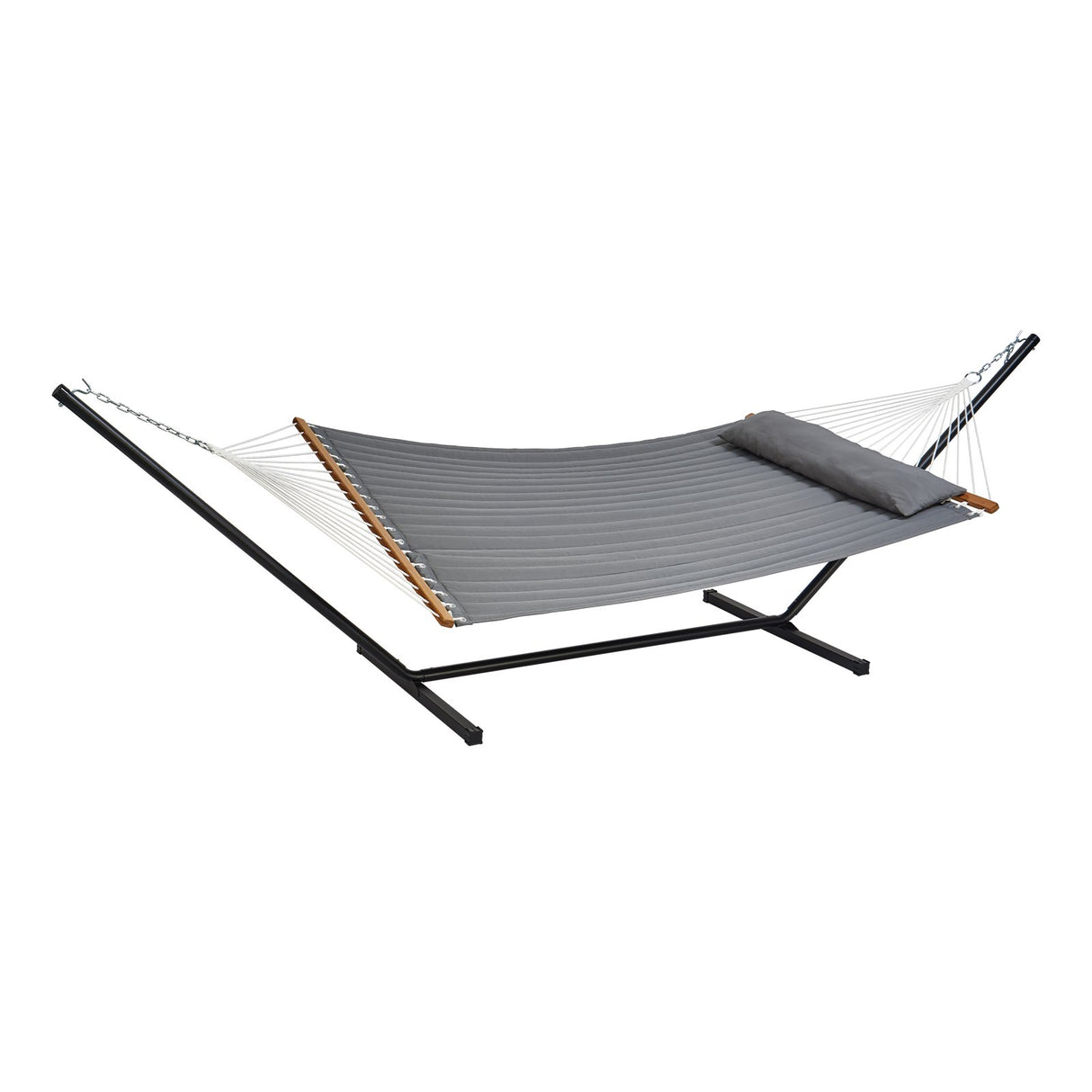 Double Quilted Fabric Hammock | Two Person | Stand included