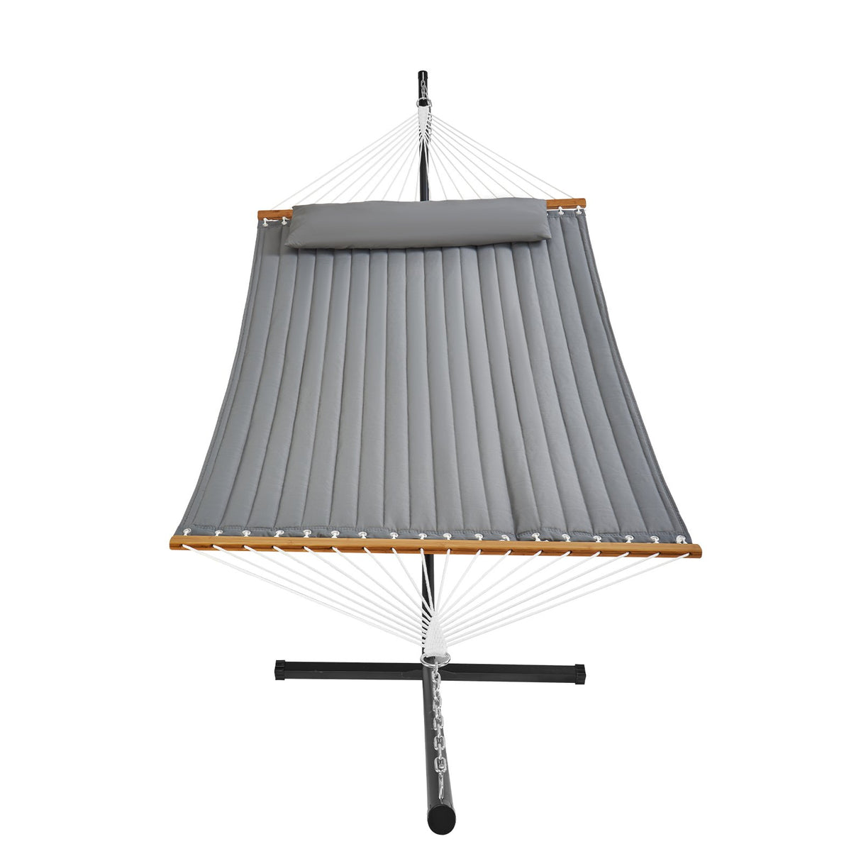 Double Quilted Fabric Hammock | Two Person | Stand included