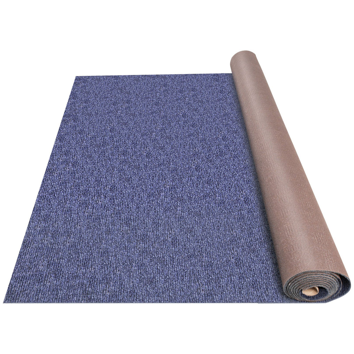 VEVOR Deep Blue Marine Carpet – 6 ft × 39.3 ft (1.8 × 12.0 m), Marine-Grade Indoor/Outdoor Carpet with Waterproof TPR Backing, Non-Slip, Easy-Cut, Durable Carpet Roll