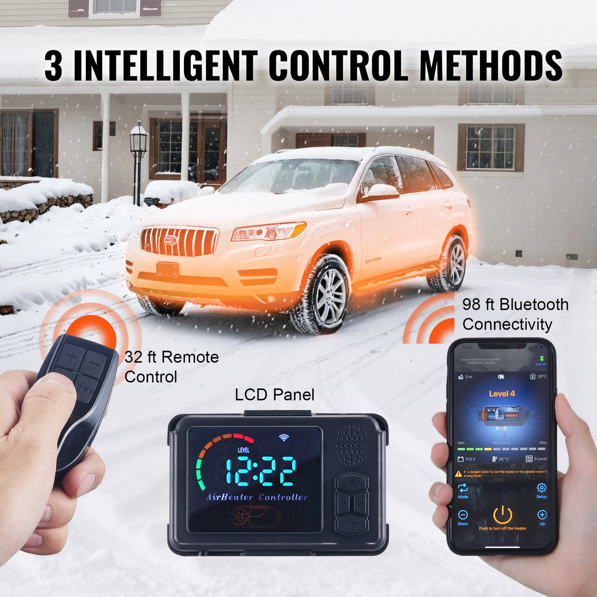 8KW Bluetooth Diesel Air Heater