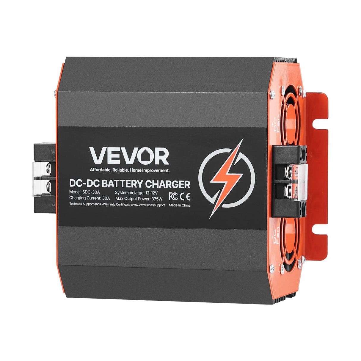 VEVOR 12V 30A DC to DC Charger Battery Charger 375W for Lead-Acid Lithium AGM