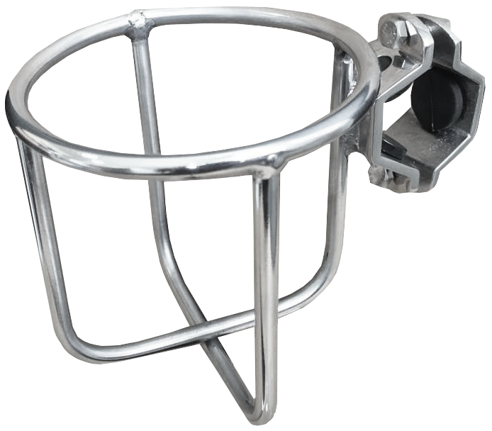 Stainless Steel Wire Cup Holder - Rail Mount