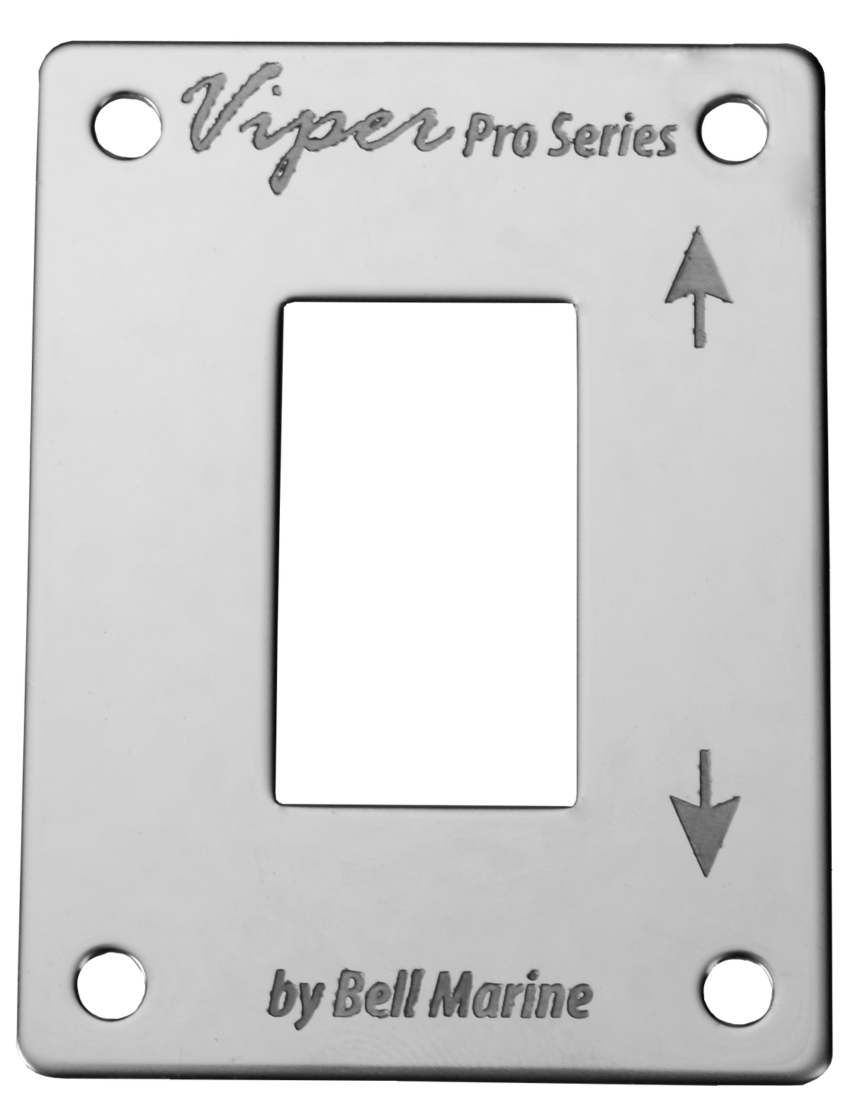 Polished Stainless Steel Anchor Switch Face Plate Only